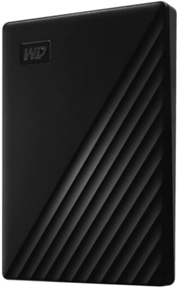Western Digital 2TB My Passport Portable External Hard Drive with backup software and password protection, Black - WDBYVG0020BBK-WESN