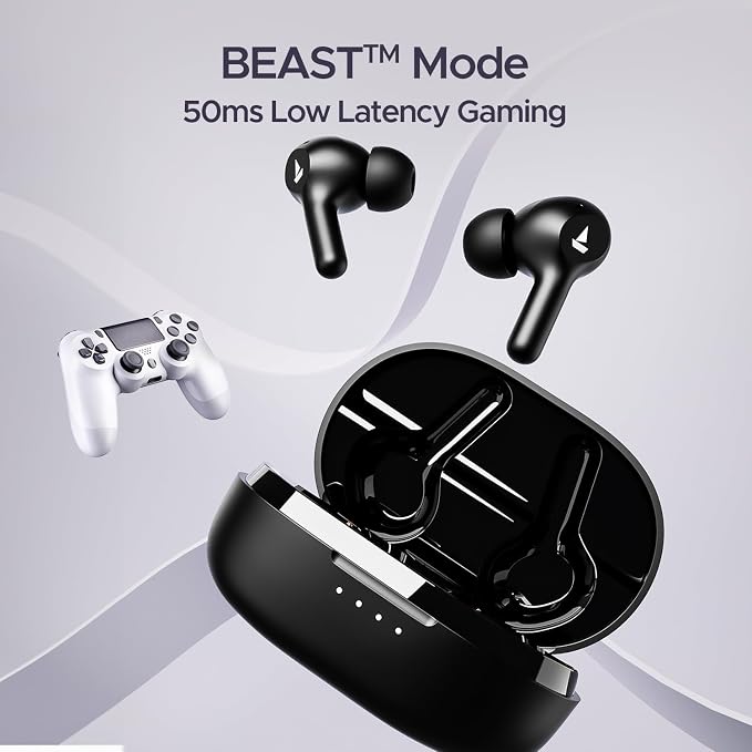 boAt Airdopes 71 TWS Earbuds (Active Black)