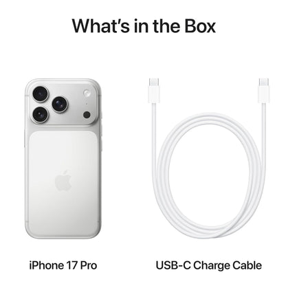 iphone 17 Pro 512GB 6.3-inch Display with ProMotion up to 120Hz, A19 Pro Chip, Breakthrough Battery Life, Pro Fusion Camera System with Center Stage Front Camera International Version