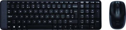 Logitech MK220 Wireless Keyboard and Mouse Combo (Black)| 920-003160 / 920-003161