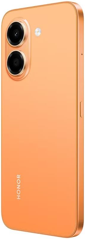 HONOR X7e Smartphone, Silicon-Carbon Battery, 45W HONOR SuperCharge, 120Hz Display, 50MP AI Camera, IP64 Water & Dust Resistance, 6GB RAM+ 256GB Storage, Dual SIM, Sunrise Orange