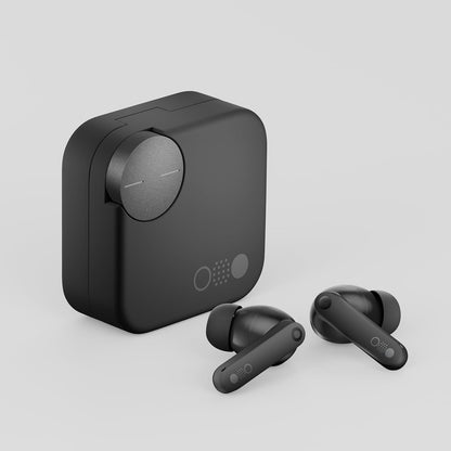 CMF by Nothing Buds Pro 2 Wirelesss earphones with HiFi sound, 50 dB Smart Active Noise Cancellation, 6 HD mics and Spatial Audio, 2025 - Dark Grey
