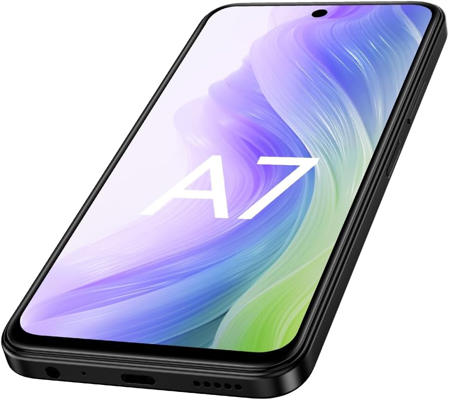 A7 No Camera No GPS, 16GB RAM (8GB + 8GB Expandable), 256GB ROM | NFC | Android 16 | (UAE Version)