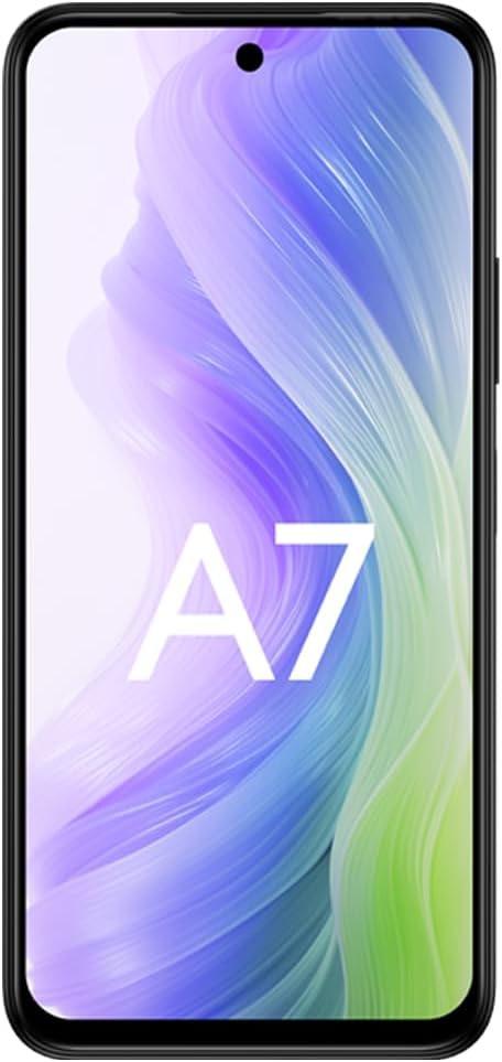 A7 No Camera No GPS, 12GB RAM (4GB + 8GB Expandable), 128GB ROM, NFC, 5000mAh Battery, 6.67" HD+ Display, Android 16, 4G LTE