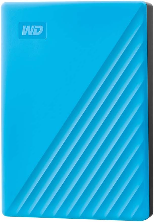 Western Digital 2TB My Passport Portable External Hard Drive with backup software and password protection, Black - WDBYVG0020BBK-WESN