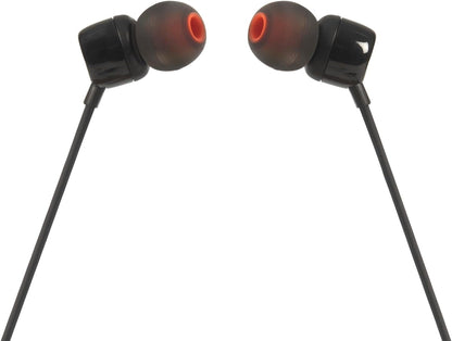 JBL TUNE 305C USB-C Wired Hi-Res In-Ear Headphones, Black