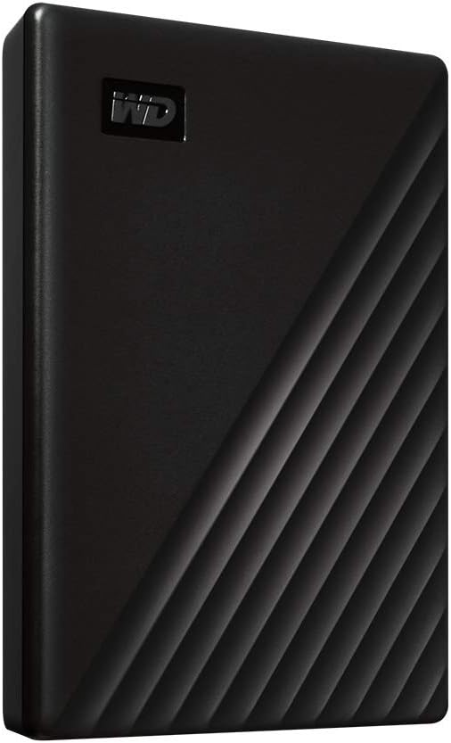 Western Digital 2TB My Passport Portable External Hard Drive with backup software and password protection, Black - WDBYVG0020BBK-WESN