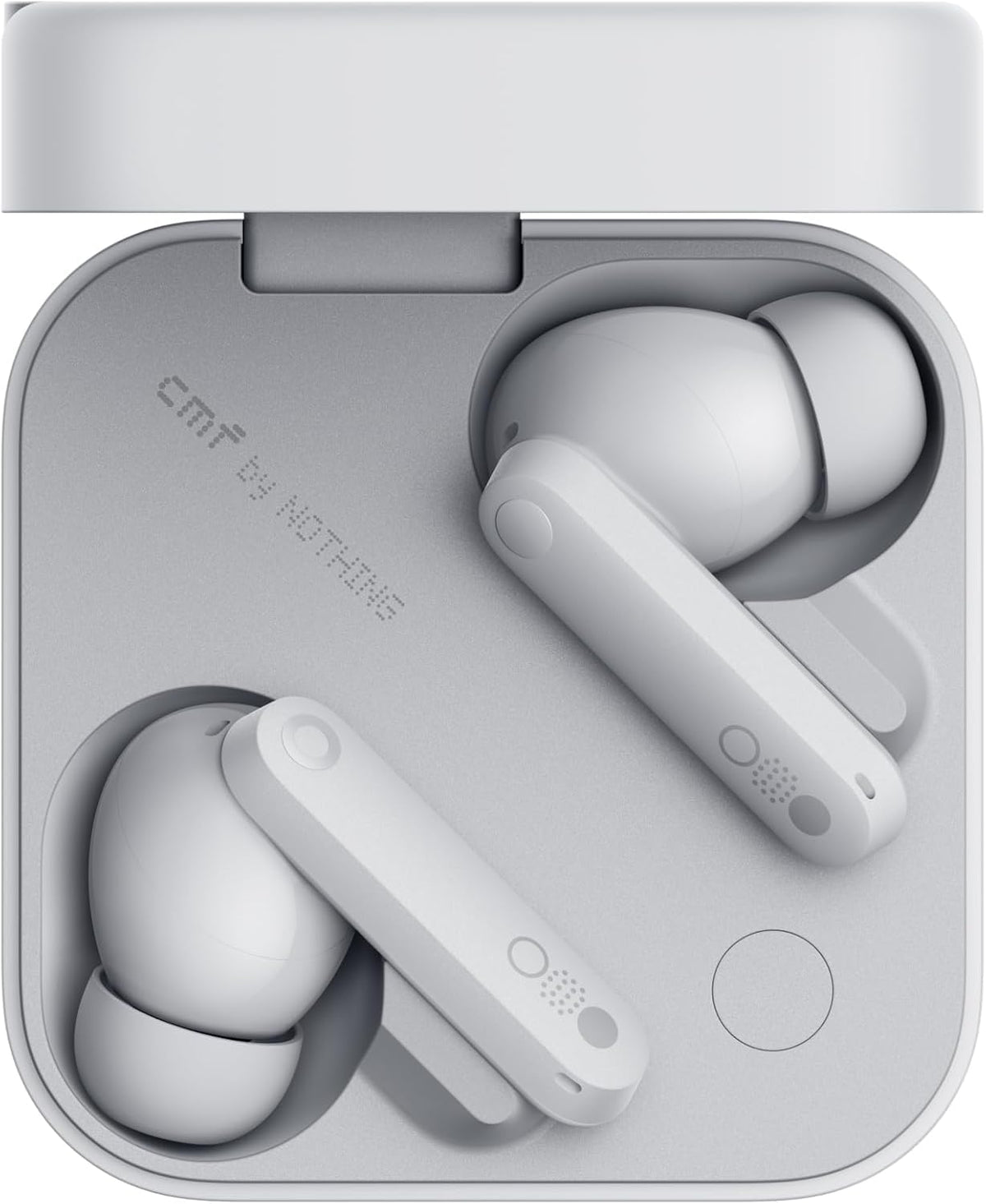 CMF by Nothing Buds Pro 2 Wirelesss earphones with HiFi sound, 50 dB Smart Active Noise Cancellation, 6 HD mics and Spatial Audio, 2025 - Dark Grey