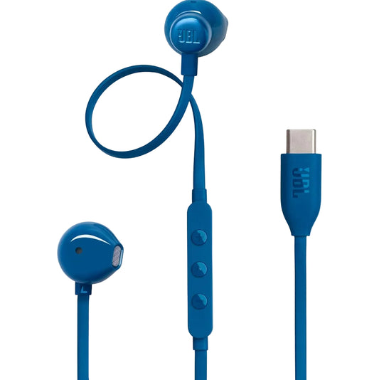 JBL TUNE 305C USB-C Wired Hi-Res In-Ear Headphones, Black
