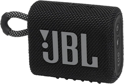 JBL Go 4 ultra-portable Bluetooth speaker with Auracast, powerful sound, 15-hour playtime, and a stylish design – JBLGO4BLK, Black