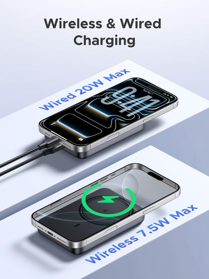 UGREEN 10000mAh Magnetic Power Bank PD 20W USB-C for iPhone 16 Pro Max