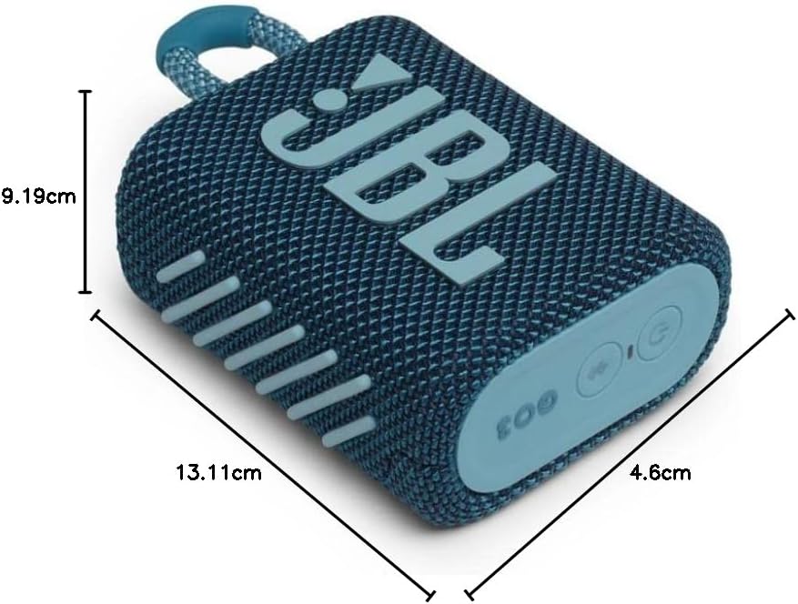 JBL Go 4 ultra-portable Bluetooth speaker with Auracast, powerful sound, 15-hour playtime, and a stylish design – JBLGO4BLK, Black