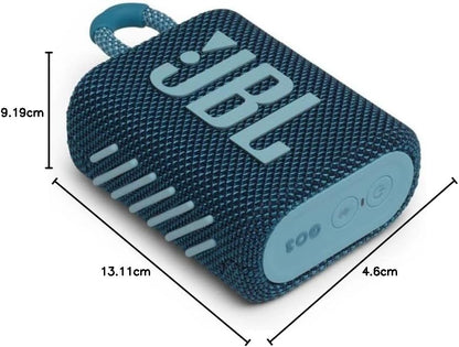 JBL Go 4 ultra-portable Bluetooth speaker with Auracast, powerful sound, 15-hour playtime, and a stylish design – JBLGO4BLK, Black