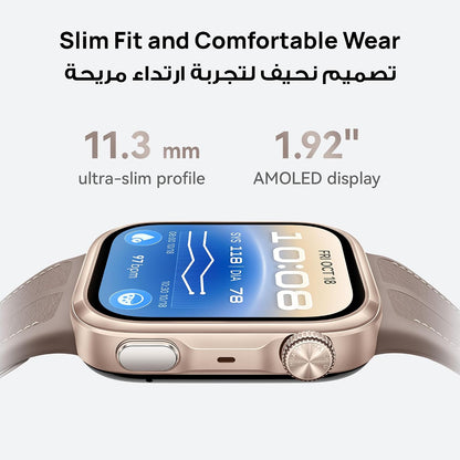 HUAWEI WATCH D3 Smartwatch, Medical-Grade Blood Pressure Monitoring, ECG, Heart Rate &SpO2, Sleep & Fitness Tracking, Up to 10-Days Battery, iOS & Android Compatible, Black, HuaweiCare+ (AZ Exclusive)
