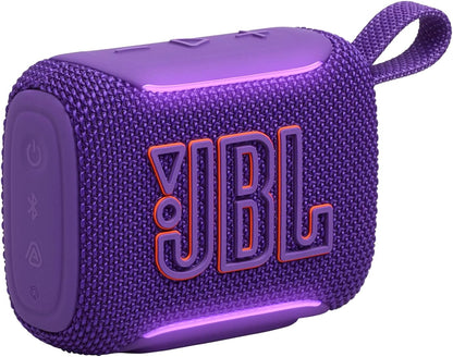 JBL GO 4 – Ultra-Portable Bluetooth Speaker with AURACAST, Powerful Sound, 7H Playtime & Sleek Design, JBLGO4RED, Red