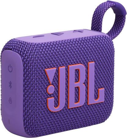 JBL GO 4 – Ultra-Portable Bluetooth Speaker with AURACAST, Powerful Sound, 7H Playtime & Sleek Design, JBLGO4RED, Red