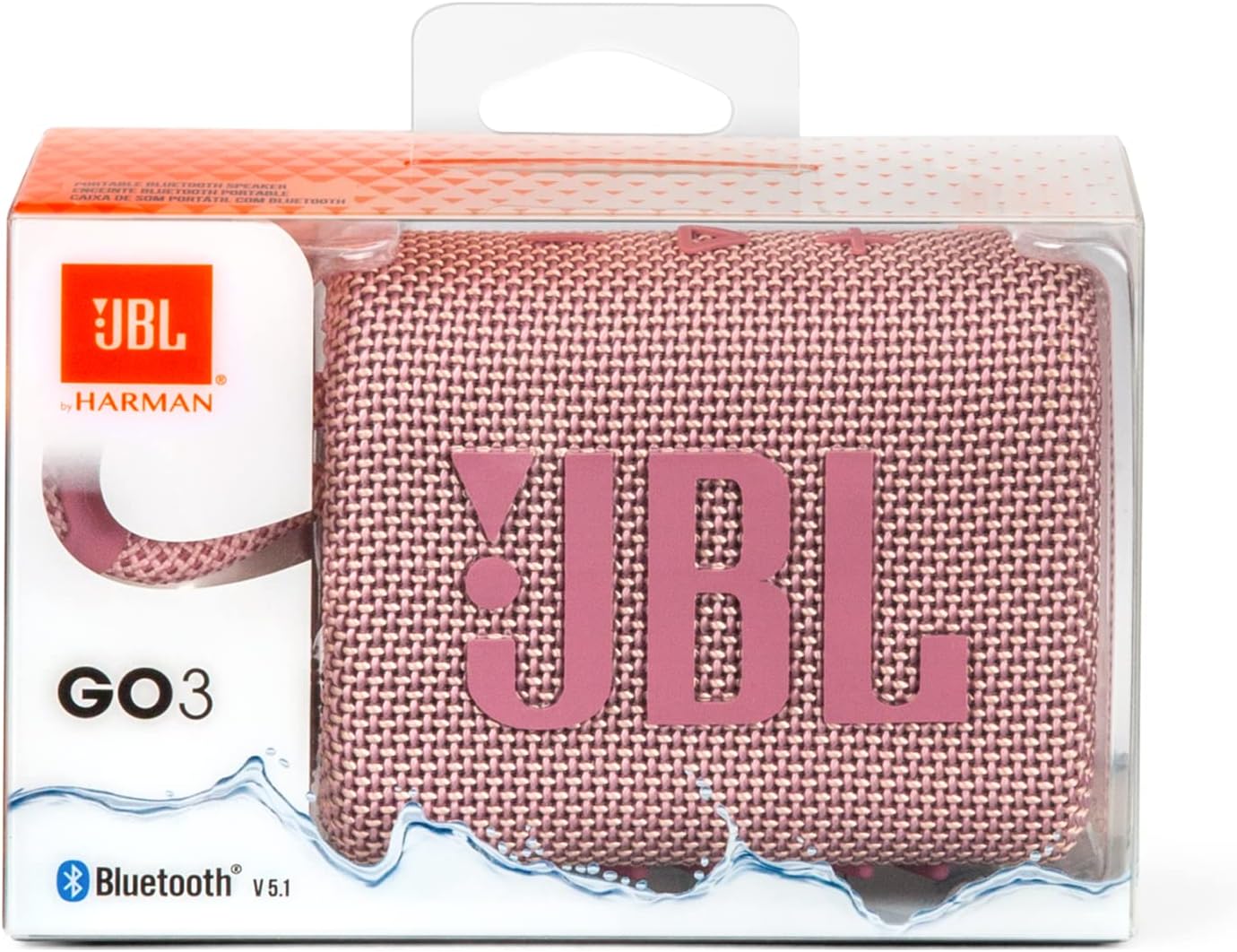 JBL Go 4 ultra-portable Bluetooth speaker with Auracast, powerful sound, 15-hour playtime, and a stylish design – JBLGO4BLK, Black
