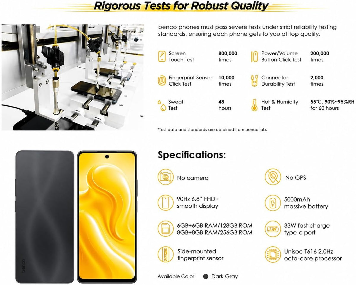 S1 Plus No camera No GPS 4G upto16GB*(8+8) RAM 256GB ROM TDRA Version-Dark Grey
