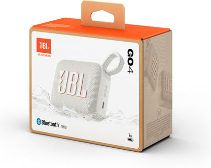 JBL Go 4 ultra-portable Bluetooth speaker with Auracast, powerful sound, 15-hour playtime, and a stylish design – JBLGO4BLK, Black