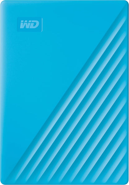Western Digital 2TB My Passport Portable External Hard Drive with backup software and password protection, Black - WDBYVG0020BBK-WESN