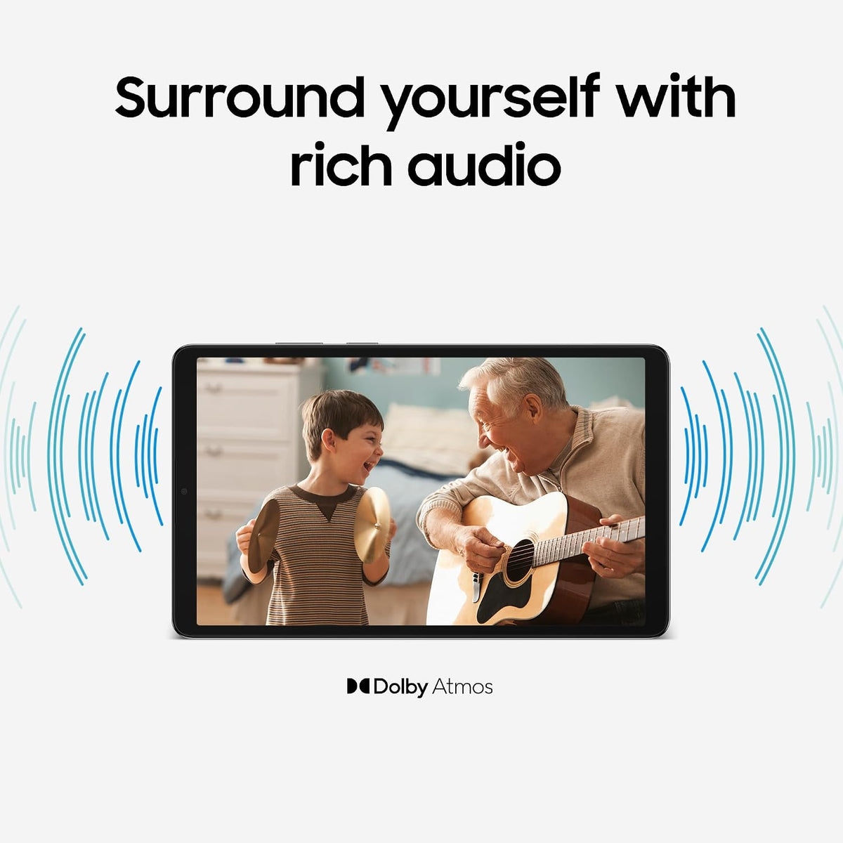Samsung Galaxy Tab A11, Android Tablet, Sleek Design, 8.7'' Clear Display, 90Hz Smooth Motion, 64GB Storage, 4GB Memory, Dolby Dual Speakers, Grey - International Version