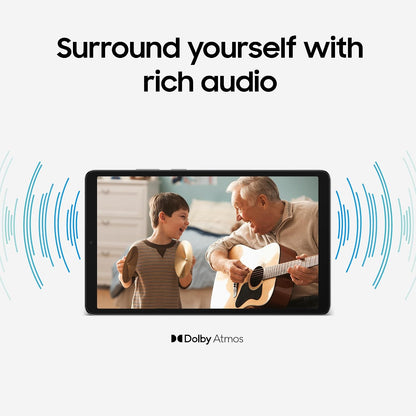 Samsung Galaxy Tab A11, Android Tablet, Sleek Design, 8.7'' Clear Display, 90Hz Smooth Motion, 64GB Storage, 4GB Memory, Dolby Dual Speakers, Grey - International Version