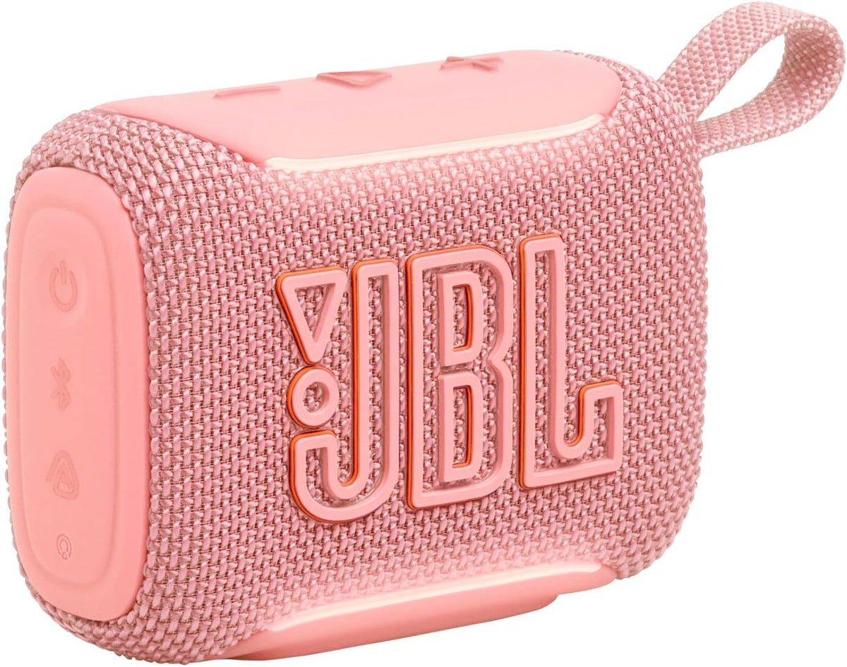 JBL GO 4 – Ultra-Portable Bluetooth Speaker with AURACAST, Powerful Sound, 7H Playtime & Sleek Design, JBLGO4RED, Red