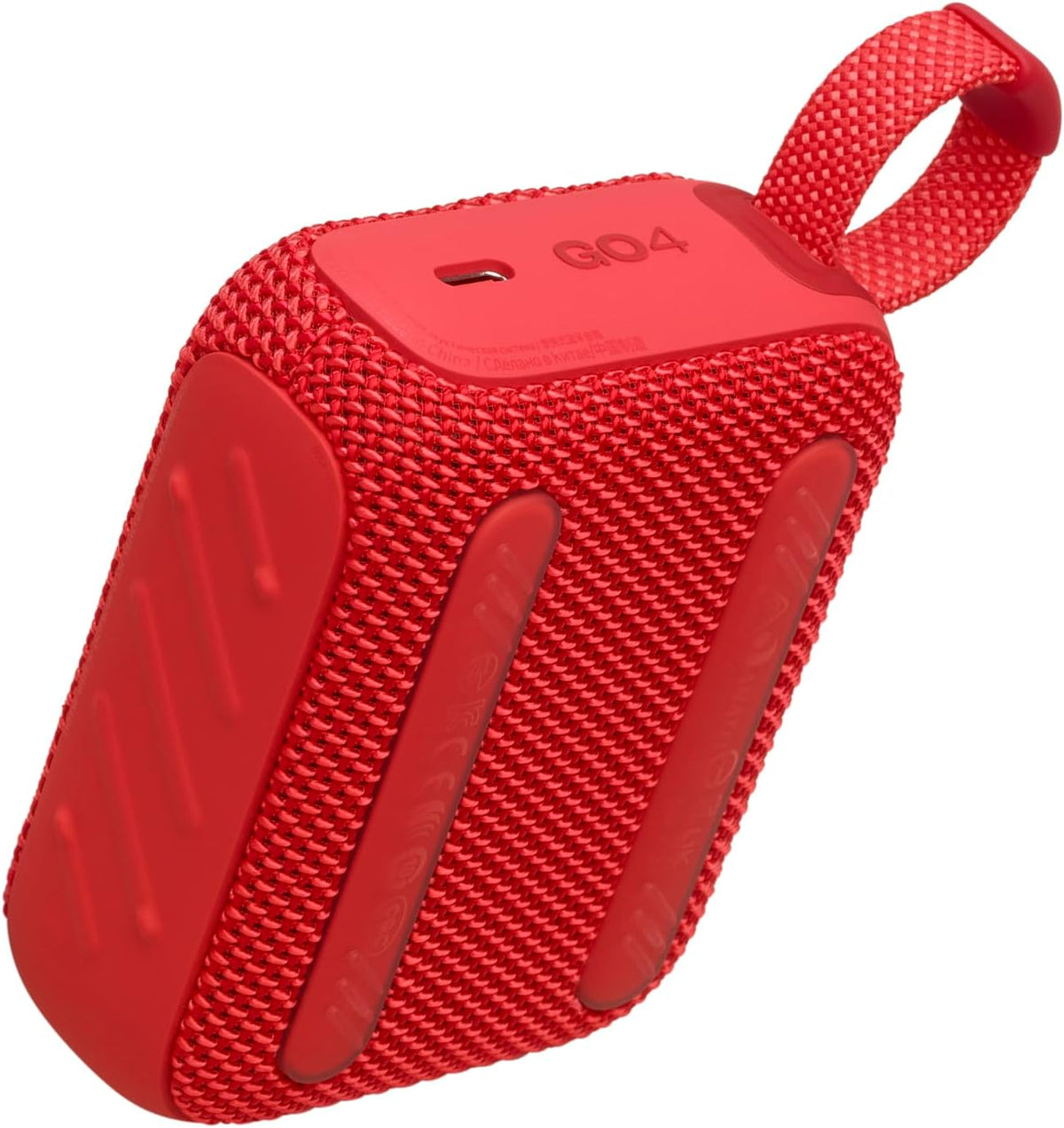 JBL GO 4 – Ultra-Portable Bluetooth Speaker with AURACAST, Powerful Sound, 7H Playtime & Sleek Design, JBLGO4RED, Red