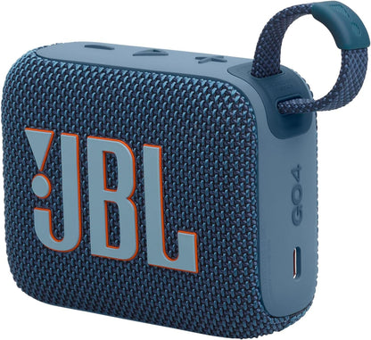 JBL Go 4 ultra-portable Bluetooth speaker with Auracast, powerful sound, 15-hour playtime, and a stylish design – JBLGO4BLK, Black