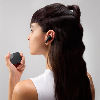 CMF by Nothing Buds Pro 2 Wirelesss earphones with HiFi sound, 50 dB Smart Active Noise Cancellation, 6 HD mics and Spatial Audio, 2025 - Dark Grey