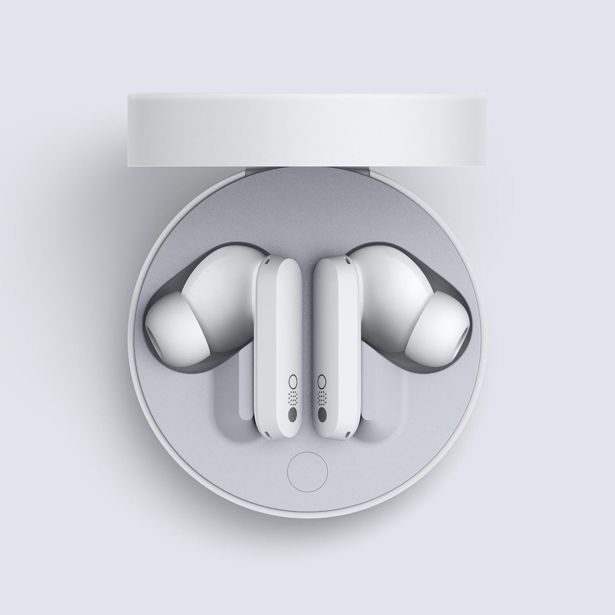 CMF by Nothing Buds Pro Wirelesss Earphones with 45 dB ANC, Ultra Bass Technology, Custom Dynamic Bass, IP54 Dust and Water Resistance, 6 HD Mics and Up to 39 Hours of Battery - Light Grey