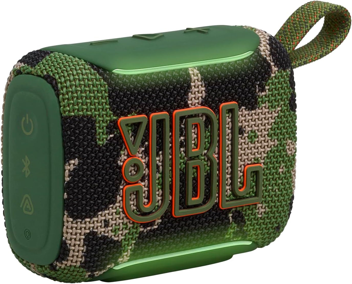 JBL GO 4 – Ultra-Portable Bluetooth Speaker with AURACAST, Powerful Sound, 7H Playtime & Sleek Design, JBLGO4RED, Red