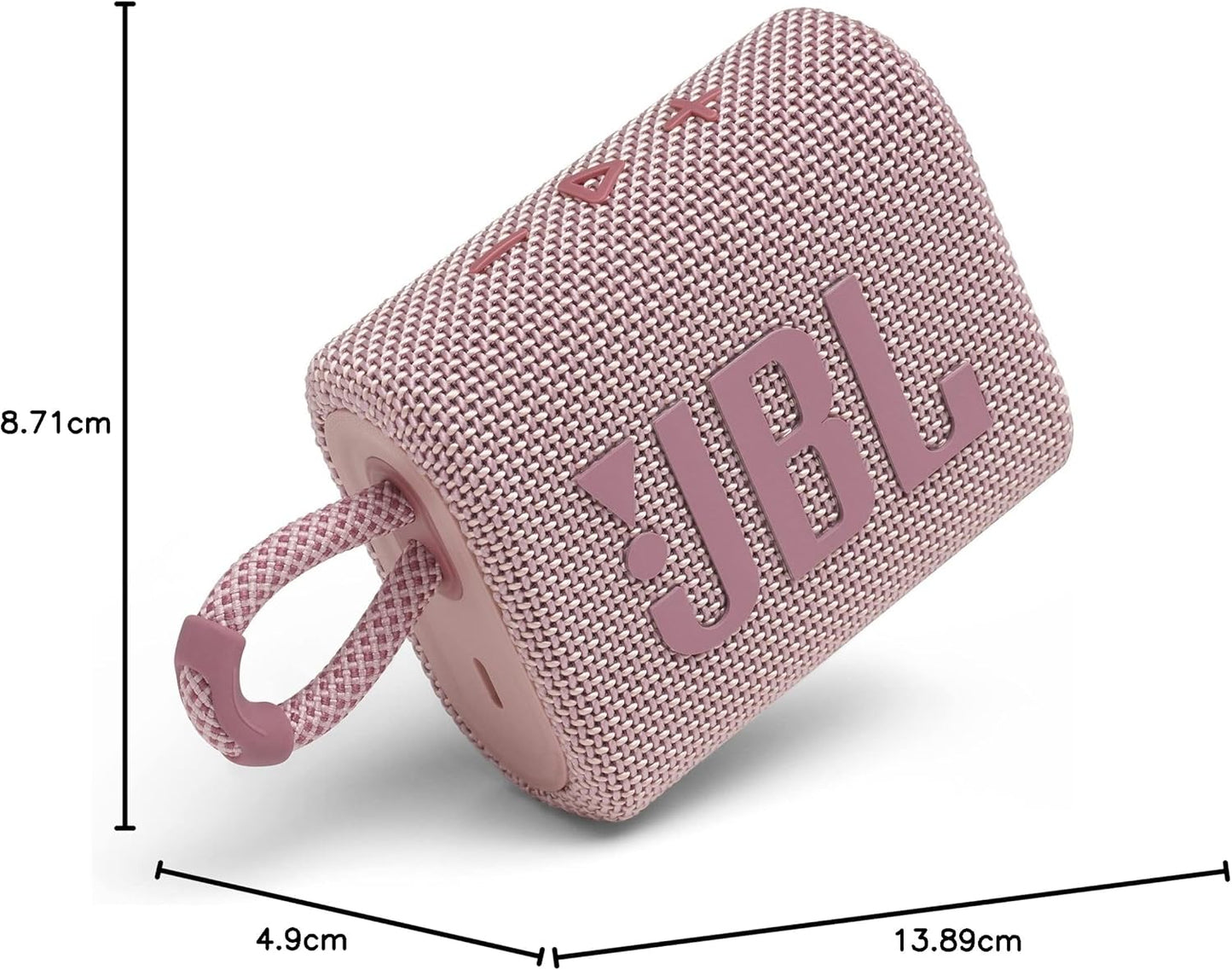 JBL Go 4 ultra-portable Bluetooth speaker with Auracast, powerful sound, 15-hour playtime, and a stylish design – JBLGO4BLK, Black