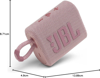 JBL Go 4 ultra-portable Bluetooth speaker with Auracast, powerful sound, 15-hour playtime, and a stylish design – JBLGO4BLK, Black