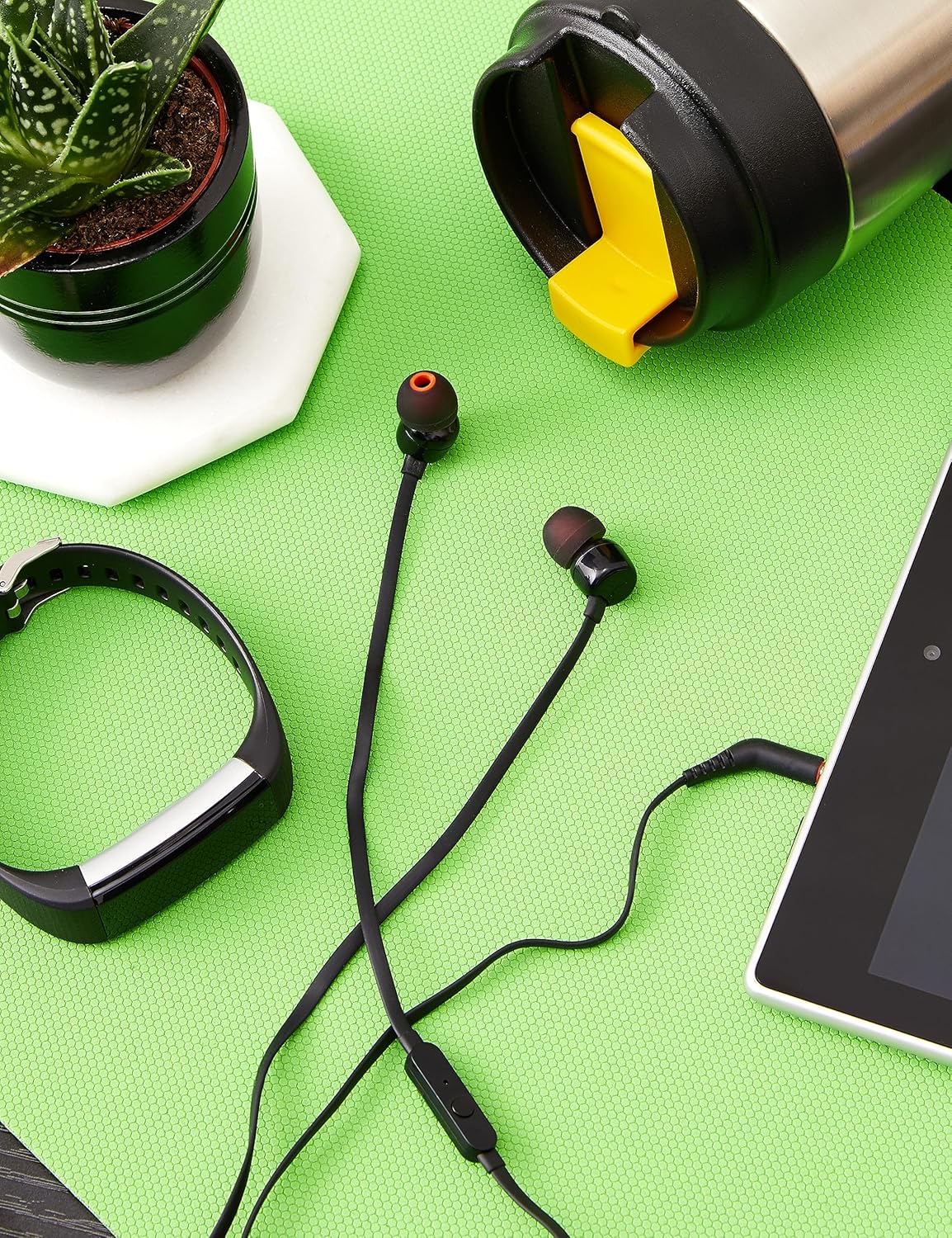 JBL TUNE 305C USB-C Wired Hi-Res In-Ear Headphones, Black