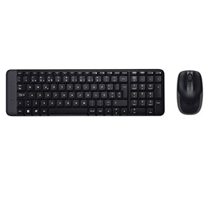 Logitech MK220 Wireless Keyboard and Mouse Combo (Black)| 920-003160 / 920-003161