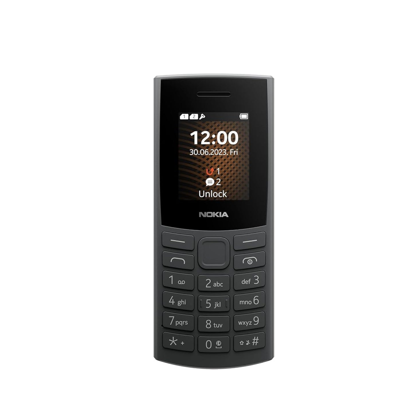 105 4G Dual SIM Black / Charcoal - Middle East Version