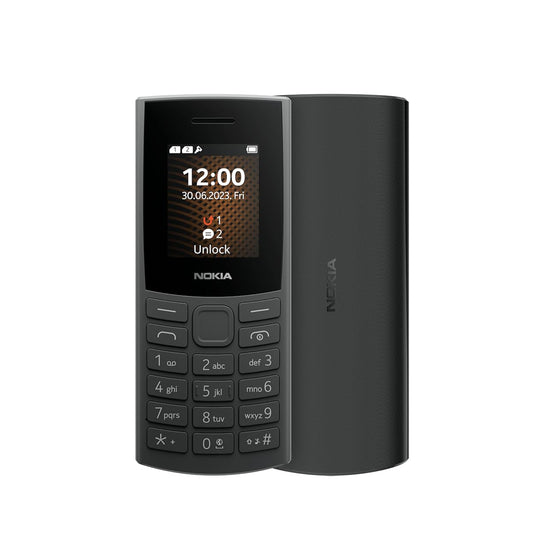 105 4G Dual SIM Black / Charcoal - Middle East Version
