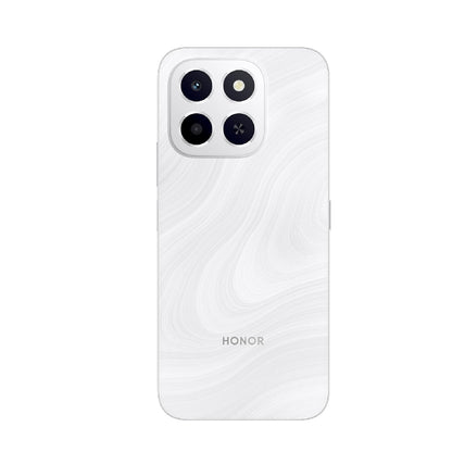 Honor X6c smartphone with 6GB RAM and 128GB storage, featuring a 6.61-inch display with 120Hz refresh rate, 50MP camera, 35W fast charging, dual SIM-Middle East Edition.